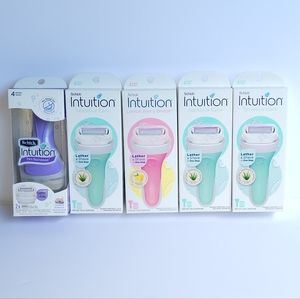 5 SCHICK INTUITION WOMEN RAZOR